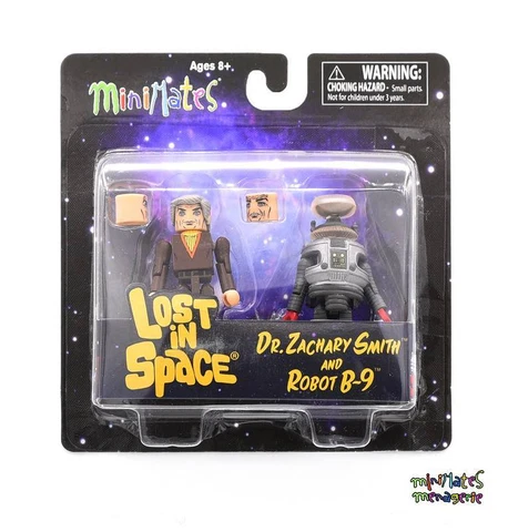 Lost in Space Minimates Dr. Zachary Smith & Robot B-9 Color 2-Pack Cover