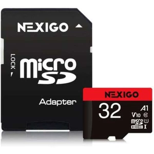 NexiGo 32GB Micro SD Card with Adapter - Picture 1 of 1