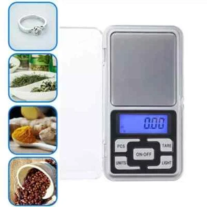 mini BILANCIA di Precisione DIGITALE DA 0,10 GRAMMI A 200 gr. DISPLAY LCD Tascab - Imagen 1 de 6
