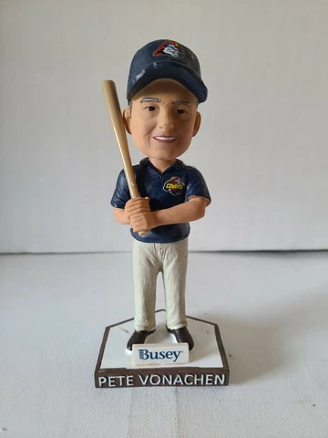 NIB Peoria Chiefs Pete Vonachen  Bobblehead Cover