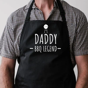 Delantal personalizado BBQ Legend, regalo para papá, regalo para abuelo, cumpleaños, diversión  - Imagen 1 de 1