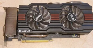 ASUS GTX 660 Ti DirectCU II OC 2GB GDDR5 PCI Express x16 3.0 Video Card - Picture 1 of 7