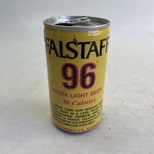 VTG Falstaff 96 Calories Extra Light Pull-Tab 12 oz EMPTY Beer Can  - Picture 1 of 6