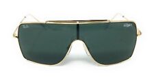 Ray-Ban WINGS II Men's Polished Gold Green Classic Sunglasses RB3697 905071 01
