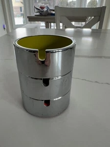 (3) 1970's "Patent Pending" Esso Stackable ash trays  in gray - orange- green - Picture 1 of 4