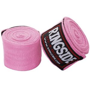 New Ringside Mexican Style Boxing MMA Handwraps Hand Wrap Wraps 180" - Pink