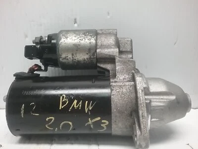 Motor de arranque BMW X3 2011-2014 001 138 058 2,0 L 4 cilindros  Foto 1 de 4