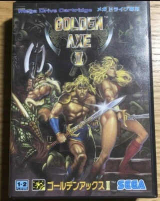 Golden Ax II 1991 Mega Drive Japanese version Action game NTSC-J SEGA From Japan - Image 1 of 4
