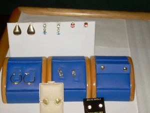 8 Paar Ohrstecker - Bild 1 von 12