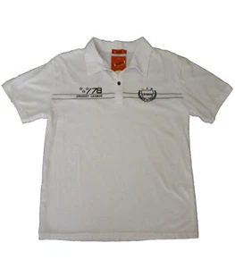 Polo hombre manga corta de Kemaku, blanco,talla 44 - XL - Imagen 1 de 2