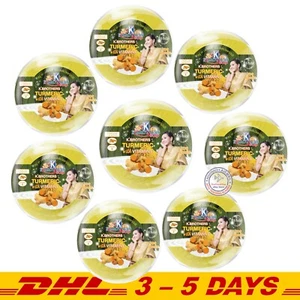 K.Brothers Turmeric with Vitamin E soap Natural Herbal Soap 160g pack of 8 - Picture 1 of 3