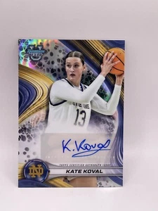 2024-25 Bowman Best U Kate Koval Refractor Auto Best Of 2024 LSU RC - Picture 1 of 2