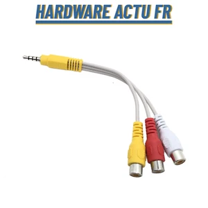 CABLE AUDIO/VIDEO JACK-RCA - Testé 100% Fonctionnel - Imagen 1 de 2