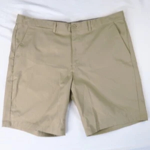 George Mens Beige Poly Blend Lightweight Golf Shorts Size 40 Walking Hiking - Picture 1 of 7