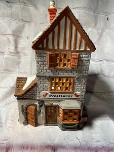 Department 56 Poulterer Dickens Village Serie Keramik handbemalt Gebäude '88 - Bild 1 von 7