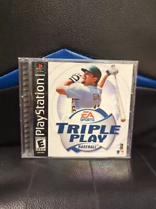 Triple Play Baseball (Sony PlayStation 1, 2001) - Picture 1 of 4