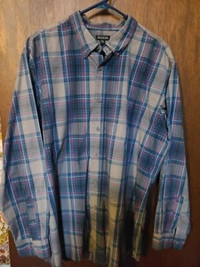 HERREN LANGARM BLAUTÖNE KARIERT HEMD VON GEORGE GRÖSSE 48-48. - Bild 1 von 8