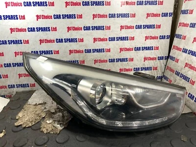 Правая светодиодная фара для Hyundai IX35 2014 со стороны водителя - Изображение 1 из 4