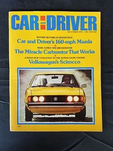 Coche y conductor diciembre 1974 - Datsun 710 - Chrysler Windsor 1948 - Volkswagen Scirocco - Imagen 1 de 2