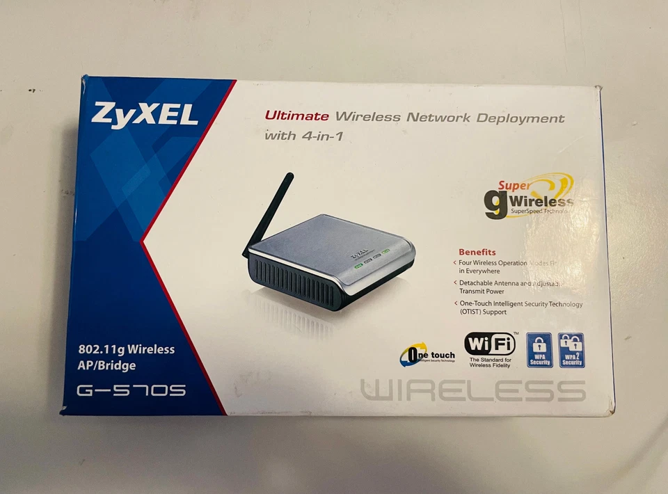 ZyXel G-570S Wireless Network Deployment with 4-in-1 - Immagine 1 di 1