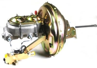11" Brake Booster Master Cylinder 1970 1980 Chevy Camaro Firebird Disc Disc Kit - Image 1 of 2