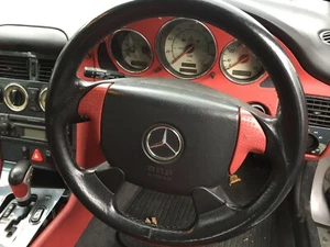 Volante airbag compresor mercedes-benz r170 slk 230 negro rojo - Imagen 1 de 1