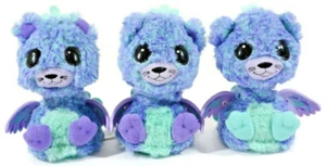 Lotto 3 Hatchimals Sorpresa Pavone Creature Interattive Giocattoli Blu Viola Teal - Foto 1 di 7
