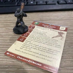 =Dungeons and Dragons NIGHT BELOW Goliath Clerk of Kavaki 12/60 with cards= - Picture 1 of 2