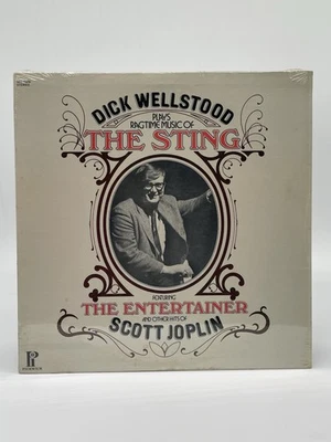 NEW SEALED DICK WELLSTOOD PLAYS THE STING JOPLIN 12" LP VINYL PICKWICK 1974 - Image 1 of 2