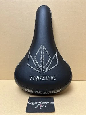 Run The Streets Throne Bicycle Seat Saddle 29er Bmx Velo Freestyle 2wheel Gang - Image 1 of 4