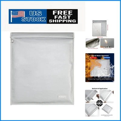 Faraday Bag 20x15 Inches - Signal Blocking & Fireproof Laptop Protector - Image 1 of 4