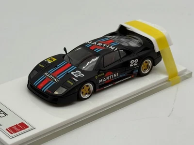 1/43 Modello Ferrari F40 GT Nero Opaco Martini CM607T 80 Pezzi BO270 - Immagine 1 di 4