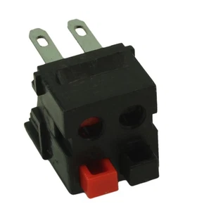 Keystone Jack Wkładka / Zacisk Typ: Głośnik z tylnym blokiem 14-30AWG Czarny - Zdjęcie 1 z 2