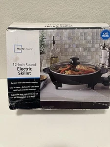 12- Inch Round Electric Skillet - Picture 1 of 6