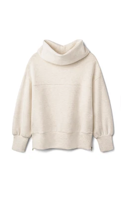 NUEVO CON ETIQUETAS $129 Cabi Eden Capucha Cuello Top, Talla Pequeña, Otoño 2025 Estilo #4946 AGOTADO Foto 1 de 3