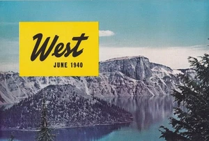 SP Southern Pacific Railroad "West" Magazin - Juni 1940 - Bild 1 von 1