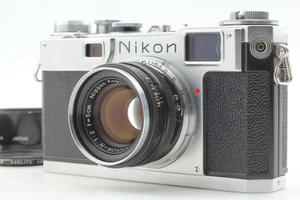 Late Black Dial [ N MINT / CLA'd ] Nikon S2 Film Camera 5cm 50mm f/2 Lens JAPAN - Picture 1 of 14