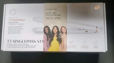 T3 SinglePass StyleMax Professional 1" Ceramic Flat Iron #77592 NEW Sealed - Image 1 of 2