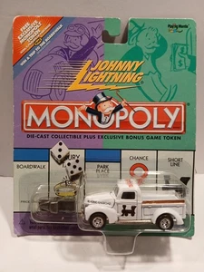 Johnny Lightning Monopoly FORD TRUCK 1:64 W/ Game Token - Reading Railroad - Picture 1 of 2