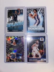 NBA 57 Card NICE Lot 24-25 Optic Prizms RCs LeBron Luka Wemby Castle Curry ++ - Picture 1 of 15
