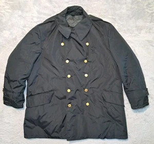 Vintage Blauer Nylolite Guardsman Coat Jacket Reefer Style Mens XL Security - Picture 1 of 12