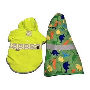 DOG waterproof Poncho- Water Resistant Dog Coat Bundle Sz Small Breed - Picture 1 of 8