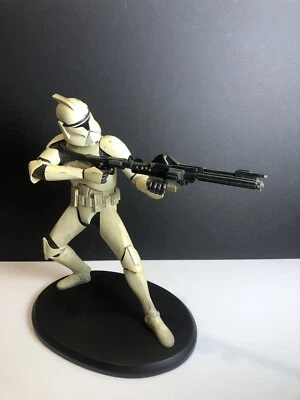 Clone Trooper Attakus OG AOTC Estatua Star Wars Original 1ª Serie Bombyx Blisst Foto 1 de 4