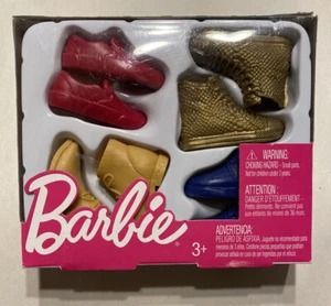 Barbie Ken Shoes Pack - Barbie Accessories - Mattel - New - Free Shipping - Picture 1 of 2