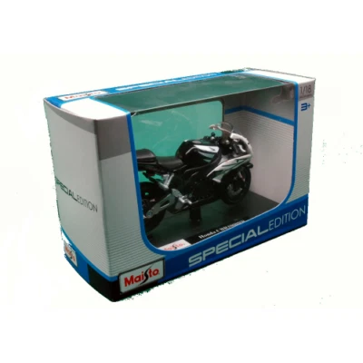 MAISTO 1:18  MOTO DIE CAST HONDA CBR1000RR NERO E BIANCO ART 39300 07082 - Immagine 1 di 2