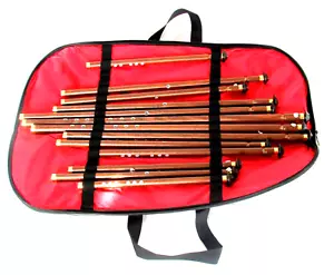 Turkish Woodwind Plastic Nay Ney Set Total 13 - Picture 1 of 12