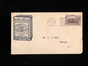 OH CLEVELAND 1894 COVER #231 ILLUS ATLANTIC REFINING CO. CAN OF OIL - Imagen 1 de 2