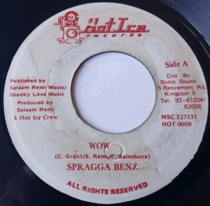 Spragga Benz - Wow Vinyl 45 - Hot Ice Records - Jamaica - Picture 1 of 6