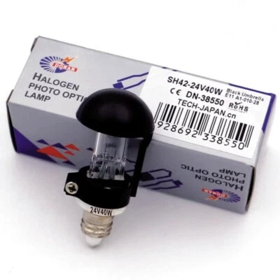 SH42 24V40W Skytron/Skylux Surgery Shadowless Lamp Black Umbrella E11 A1-010-28 - Image 1 of 2