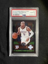 2013-14 Panini Innovation Stained Glass RUSSELL WESTBROOK PSA 10 Gem Mint Lakers